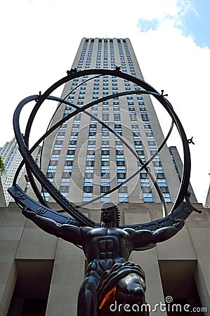 Rockefeller Center Editorial Stock Photo