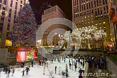 Rockefeller Center Editorial Stock Photo