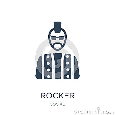 rocker icon in trendy design style. rocker icon isolated on white background. rocker vector icon simple and modern flat symbol for Vector Illustration