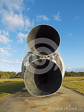 Rocket Engines Editorial Stock Photo