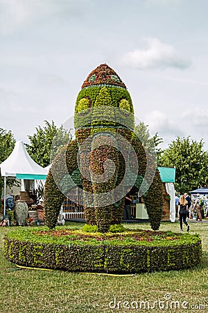 Rocket Science Display Editorial Stock Photo