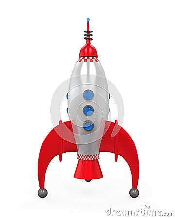 Rocket Space Ship Stock Photo