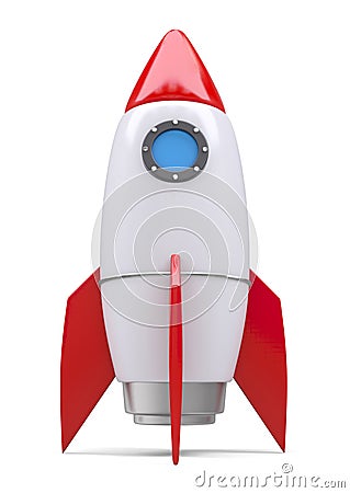 Rocket space ship Stock Photo