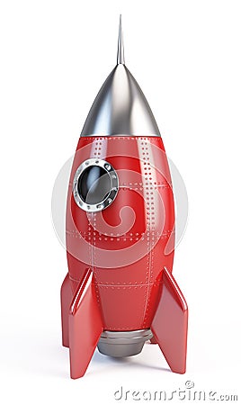 Rocket space ship Stock Photo