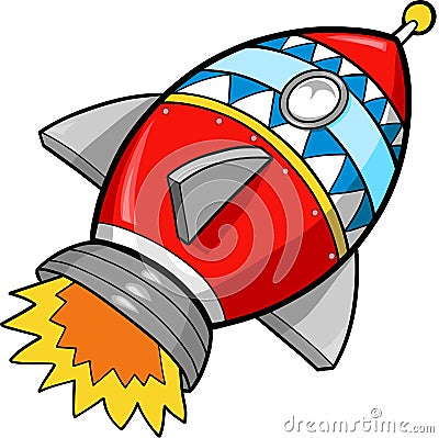 Rocket Vector Illustration Vector Illustration