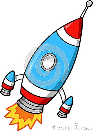 Rocket Vector Illustration Vector Illustration