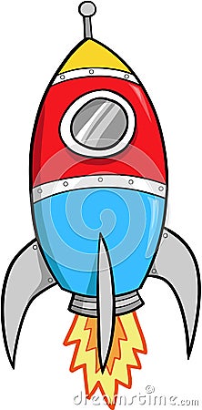 Rocket Vector Illustration Vector Illustration