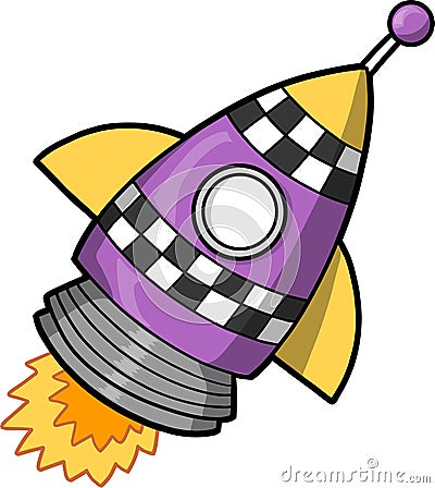 Rocket Vector Illustration Vector Illustration