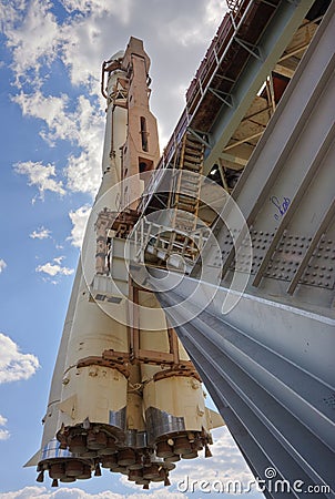 Rocket 'Vostok' Stock Photo