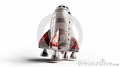 Rocketing to Success: Business Startup and Growth Concept. Stock Photo