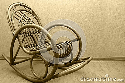 Rocking chair Stock Photo