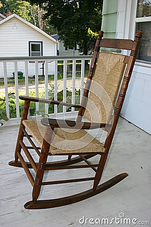 Rocking Chair Stock Photo