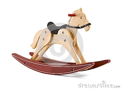 Rocking horse Stock Photo