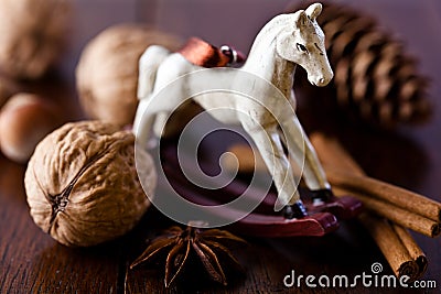 Rocking Horse Stock Photo