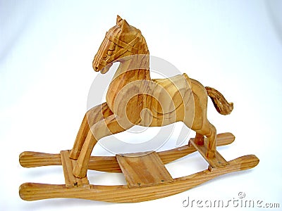 Rocking Horse Stock Photo