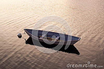 A Rockport Dory Stock Photo