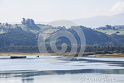 Rocks at the beach and coast landscapes. Stock Photo