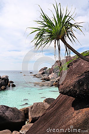 Rocks beach, Similan Islands, Thailand Stock Photo