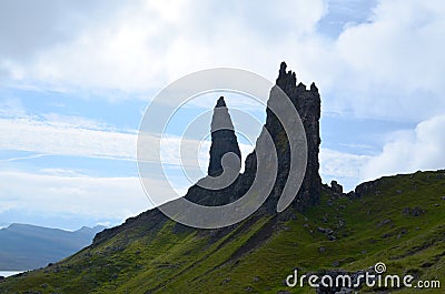 Rocks of Old Man of Storr Stock Photo