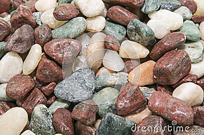 Rocks rock washed decorative background tumbled Stock Photo