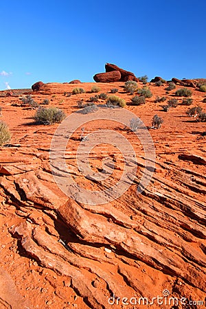 Rocky Arizona Landscape Stock Photo
