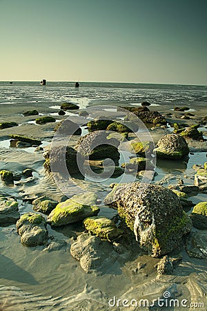 Rocky Beach Stock Photo