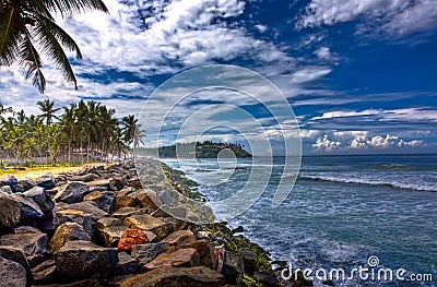 Rocky Beach [HDR] Stock Photo