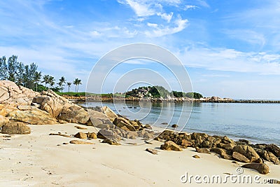 Rocky Beach Stock Photo