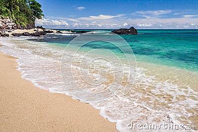 Rocky beach Stock Photo