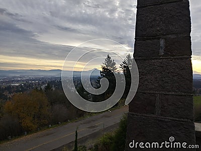 Rocky Butte Portland Oregon Stock Photo