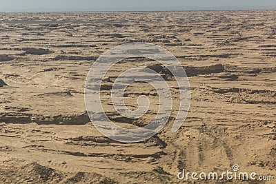 Rocky Gobi desert, Gansu Province, Chi Stock Photo