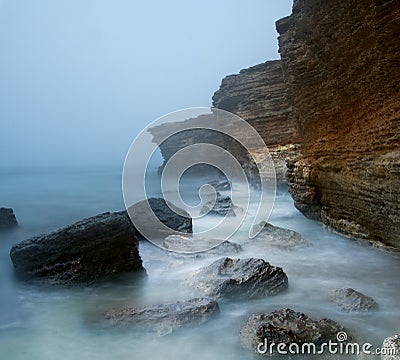 Rocky island Stock Photo