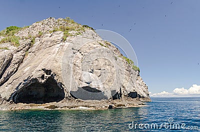 Rocky island Stock Photo