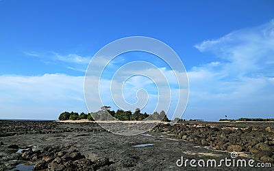 Rocky Island Stock Photo