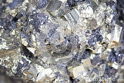 Rocky lead zinc ore mineral piece Stock Photo