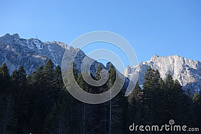 Rocky mountain crests Stock Photo