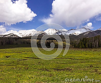 Rocky Mountain National Park Stock Photo