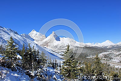 Rocky Mountains - Canada Stock Photo