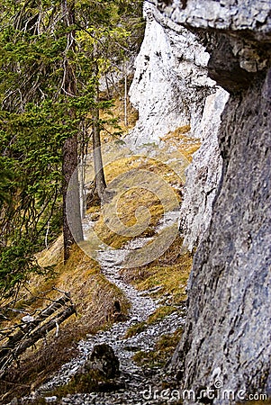 Rocky path Stock Photo