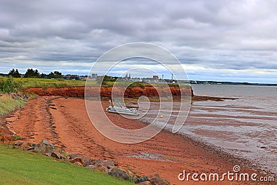 Rocky Point is a settlement in Prince Edward Island. Stock Photo