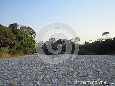 Rocky Riverbed Stock Photo