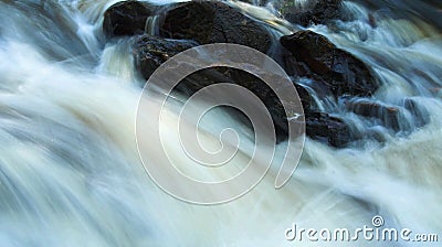 Rocky Waterfall Stock Photo