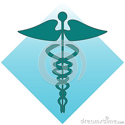 Rod of Asclepius Vector Illustration