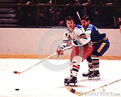 Rod Gilbert New York Rangers Editorial Stock Photo