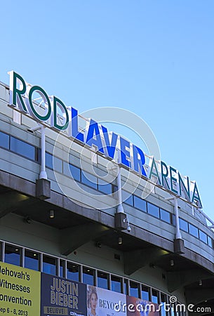 Rod Laver Arena Melbourne Australia Editorial Stock Photo