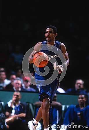 Rod Strickland Washington Wizards Editorial Stock Photo