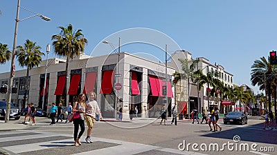 Rodeo Drive In Beverly Hills - Cartier 