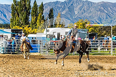 Rodeo is the final of the championship Editorial Stock Photo