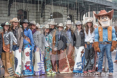 Rodeo Queens Editorial Stock Photo