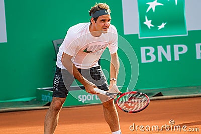 Roger Federer Editorial Stock Photo